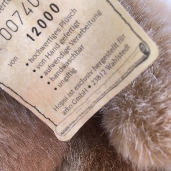 Limited Edition Vintage 90s Cuddly Easter Bunny - Picture 7 of 9